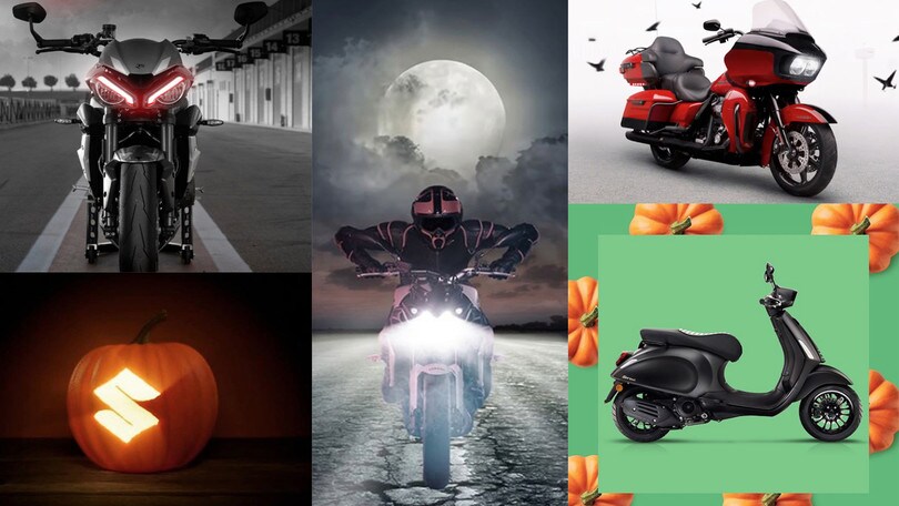 Halloween 2019, ironia dark sui social delle case motociclistiche
