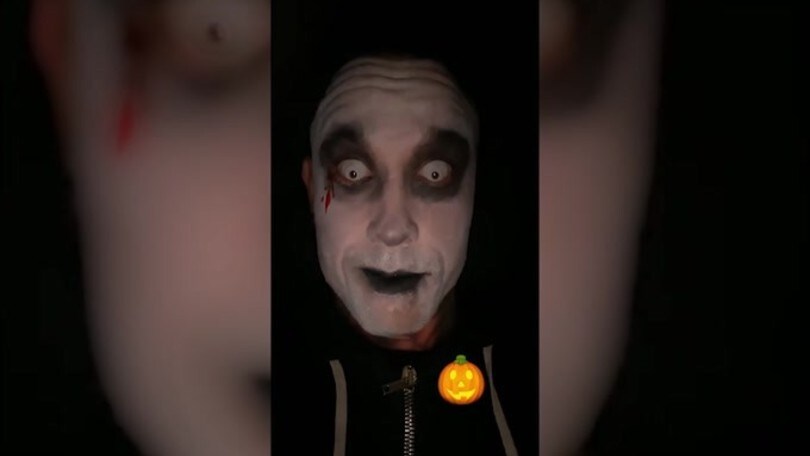 Halloween, trucco pauroso per Nainggolan
