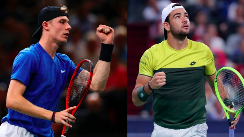 Monfils ko con Shapovalov a Parigi, Berrettini vola alle Atp Finals