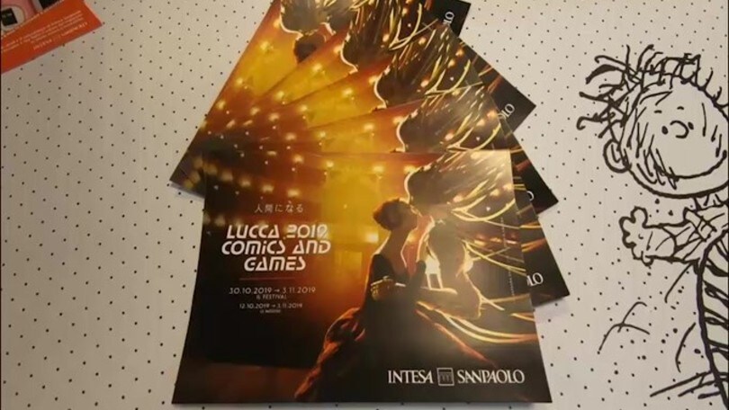 Alia Guagni alla mostra sui Peanuts a Lucca Comics