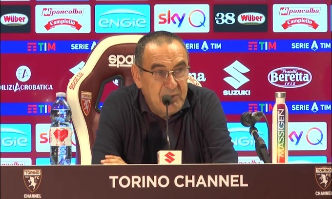 Sarri sullo scudetto: "Questione Inter-Juve? Presto per dirlo"