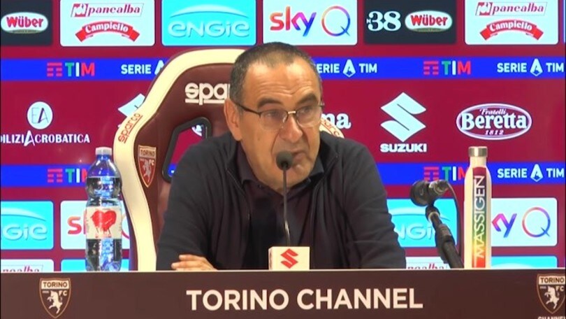 Sarri sullo scudetto: "Questione Inter-Juve? Presto per dirlo"