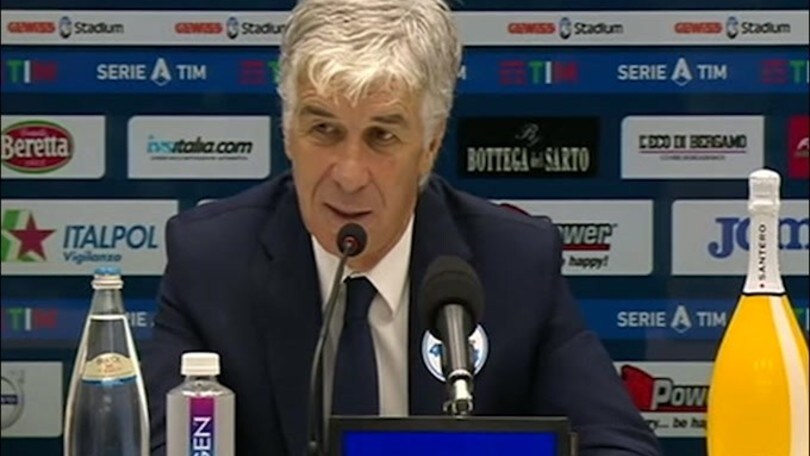 Gasperini: "Non era facile in dieci"