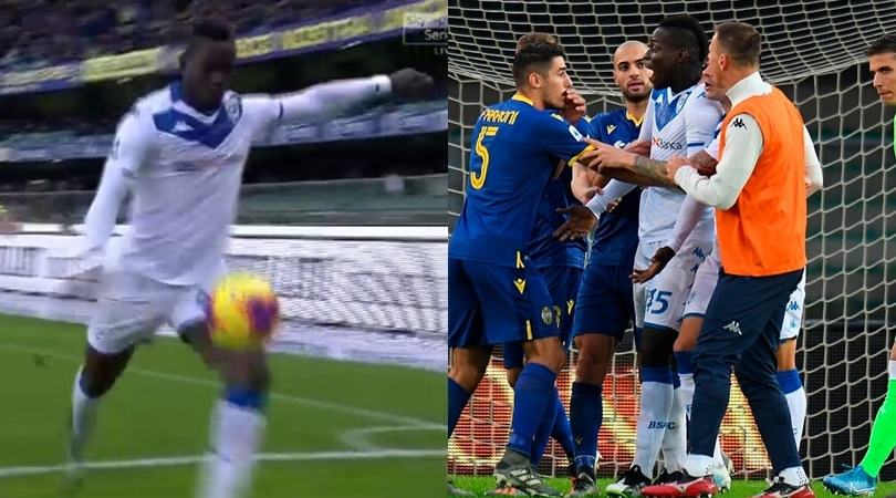 Balotelli furioso: calcia la palla in curva e vuole uscire dal campo