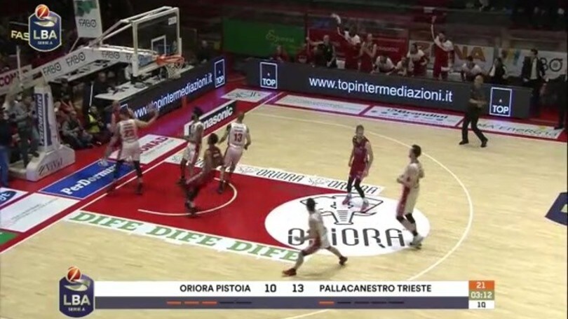 Oriora Pistoia-Pallacanestro Trieste 76-72