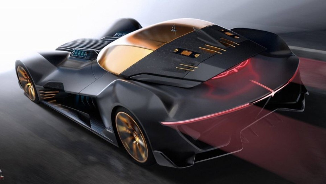 BAT80, le foto della Batmobile di Camal Studio