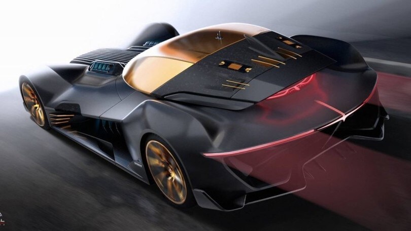 BAT80, le foto della Batmobile di Camal Studio