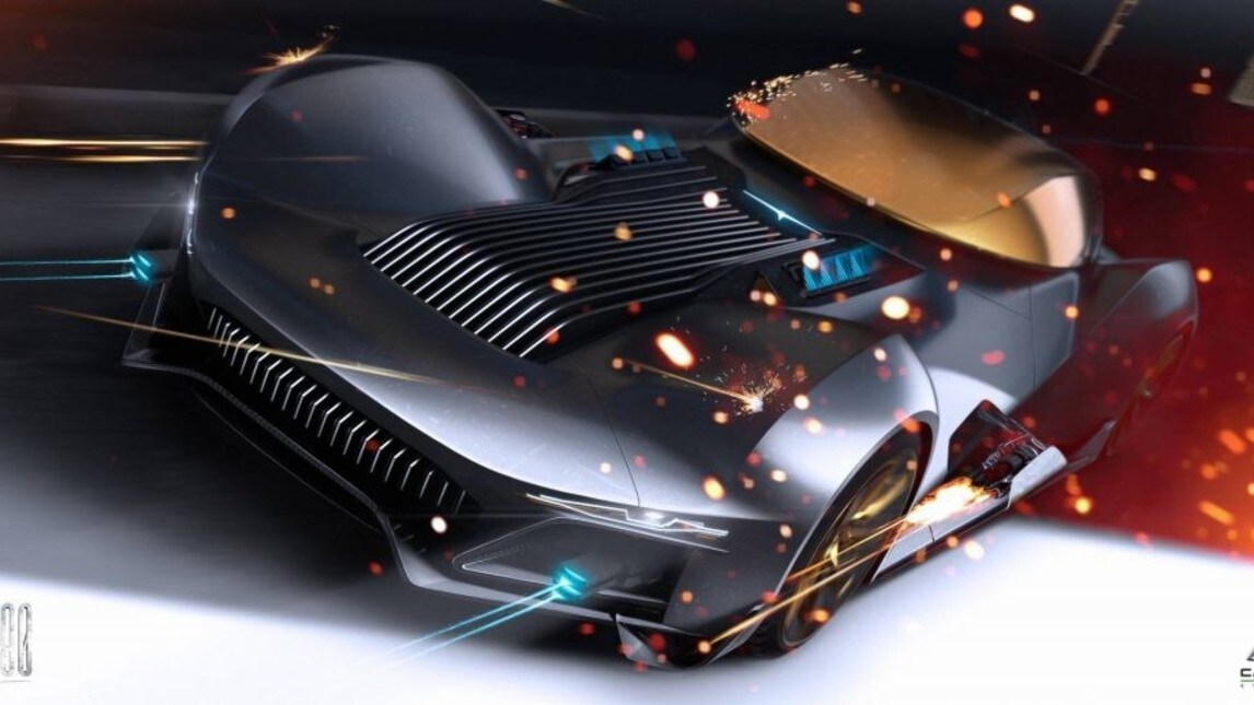 BAT80, il concept di Camal Studio ispirato alla Batmobile