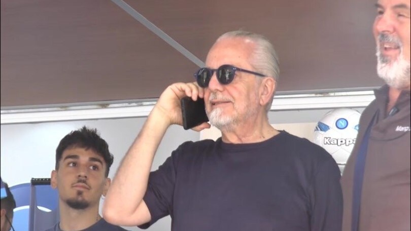 Napoli, squadra in ritiro