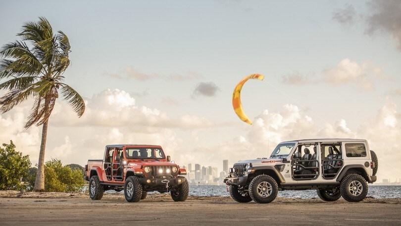 Jeep Wrangler e Gladiator, a Miami le Three O Five