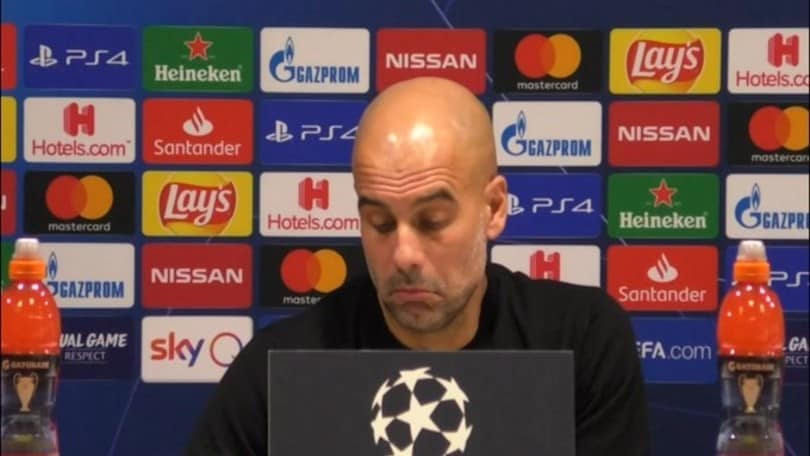Guardiola: "Futuro in Italia? Sto bene in Inghilterra"