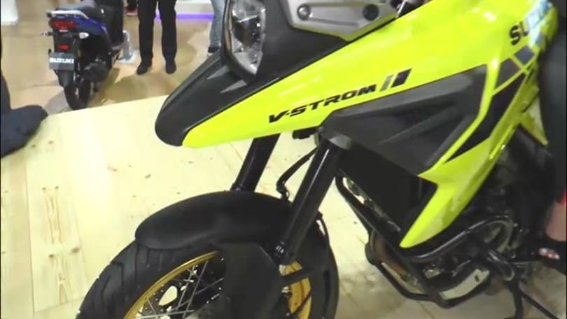 Suzuki V-Strom 1050 all'EICMA: Video