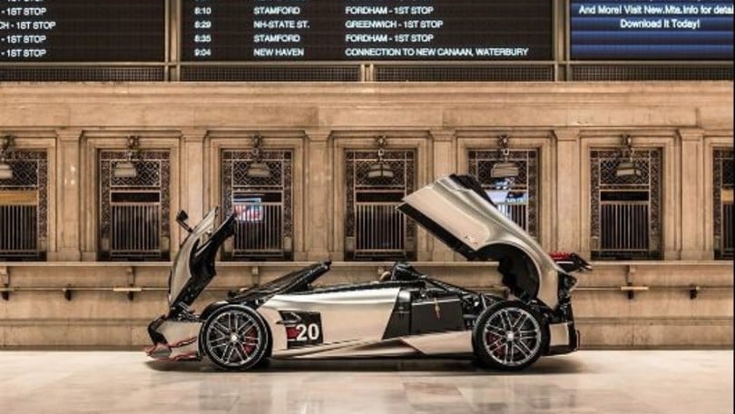 Pagani, i modelli esposti a New York: scatti