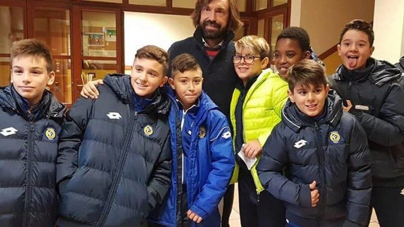 Un campione del mondo con i baby talenti Under 12 del Mirafiori