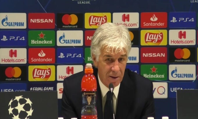 Gasperini: "Fatto quello che facciamo in campionato"