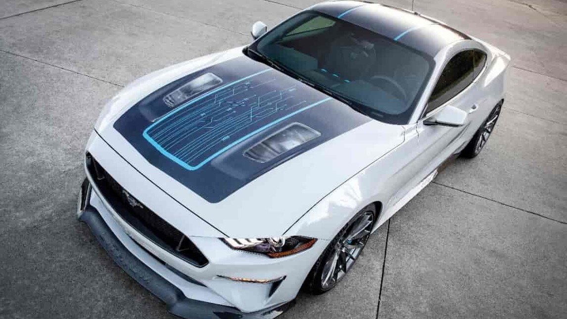 Ford Mustang Lithium: gli scatti