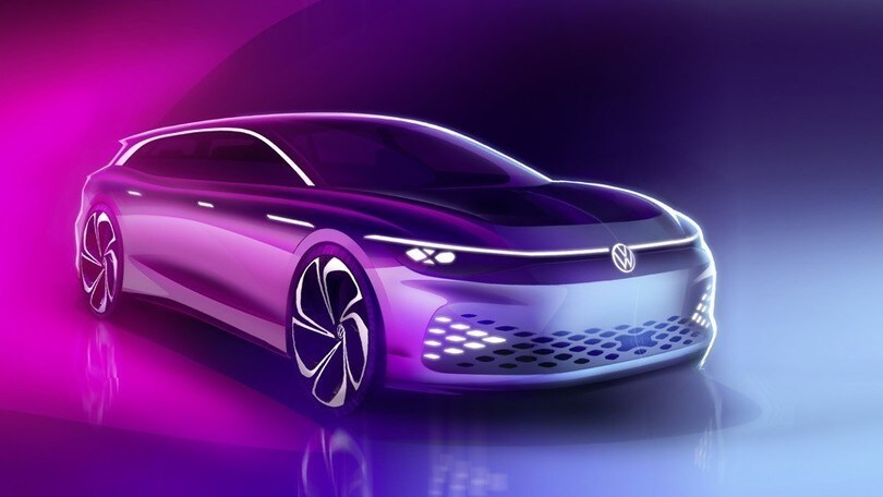 Volkswagen ID. nuovo concept elettrico con la Space Vizzion