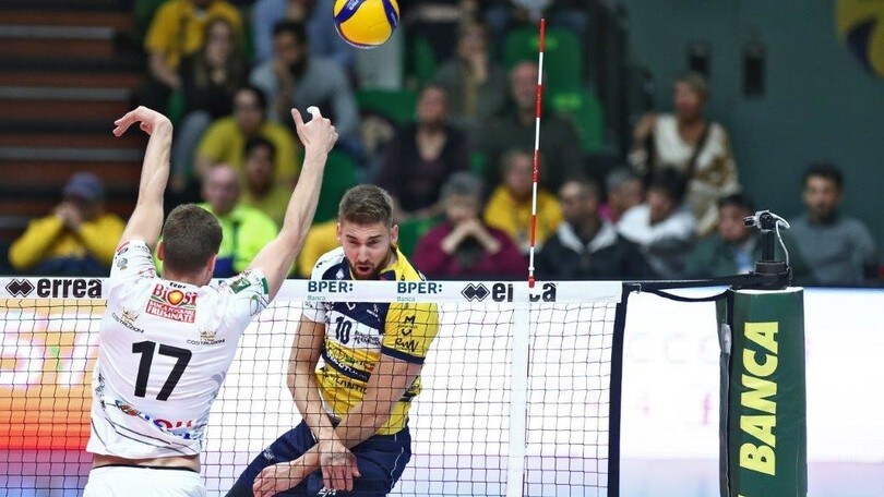 Superlega, Modena travolgente contro Sora
