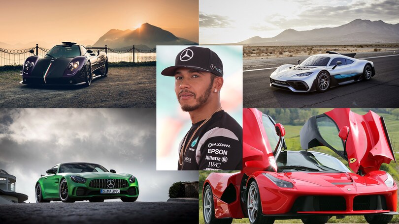 Le auto di Lewis Hamilton: gli scatti