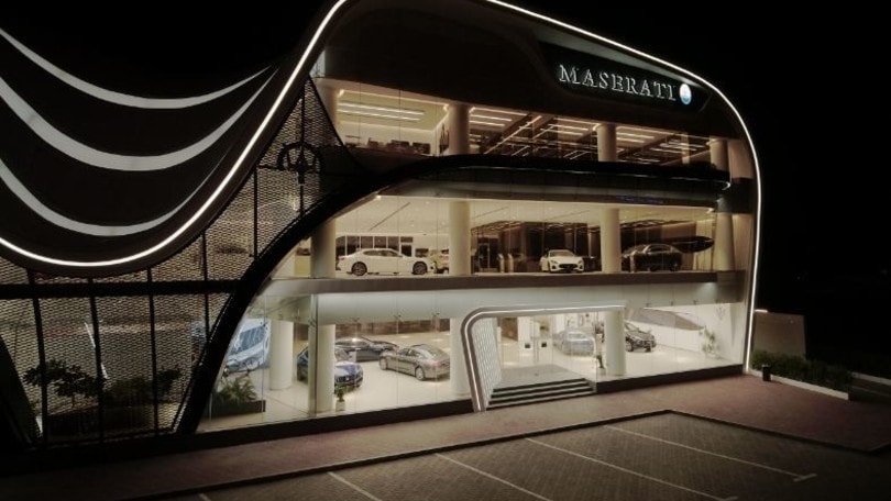 Maserati, nuovo showroom a Dubai: le immagini