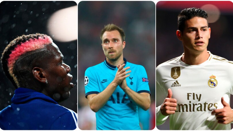 Dalla Spagna: "Se Pogba va al Real, il Manchester United su Eriksen e James"