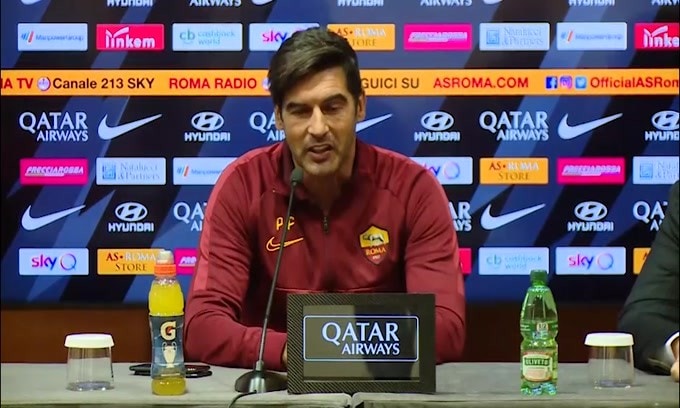 Fonseca: "La squadra ha fiducia"