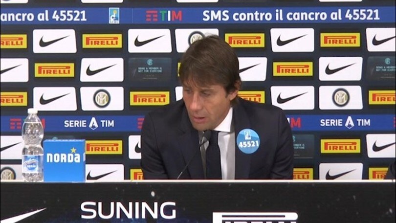 Conte: "Ringrazio tutti coloro che lavorano nell'Inter"