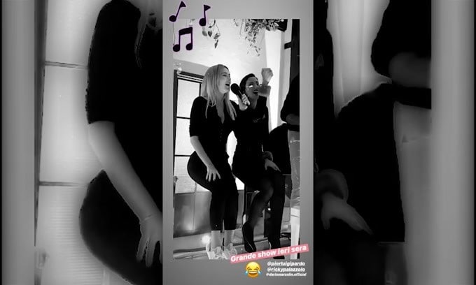 "Alba Chiara" cantata da Diletta Leotta