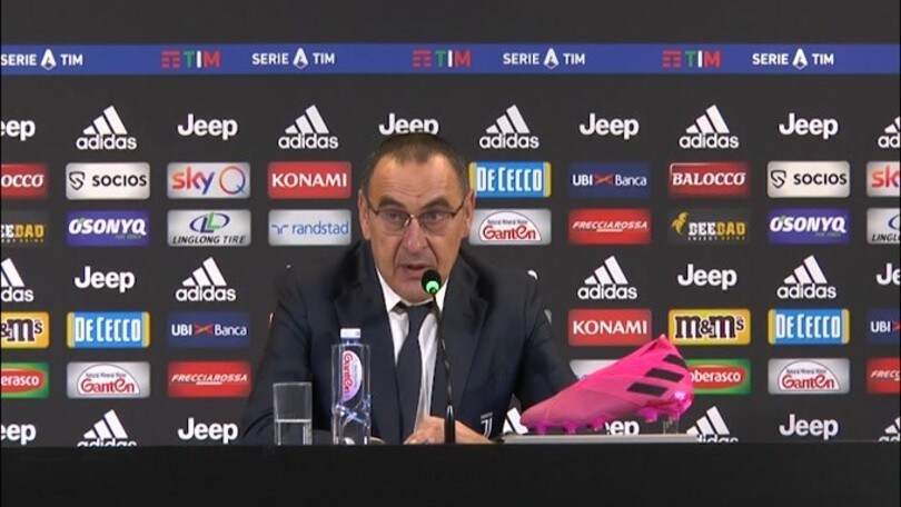 Sarri: "Prevista staffetta Dybala-Cr7"