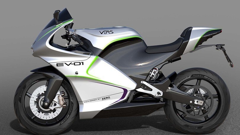 Vins EV-01, a EICMA 2019 ecco la supersportiva elettrica