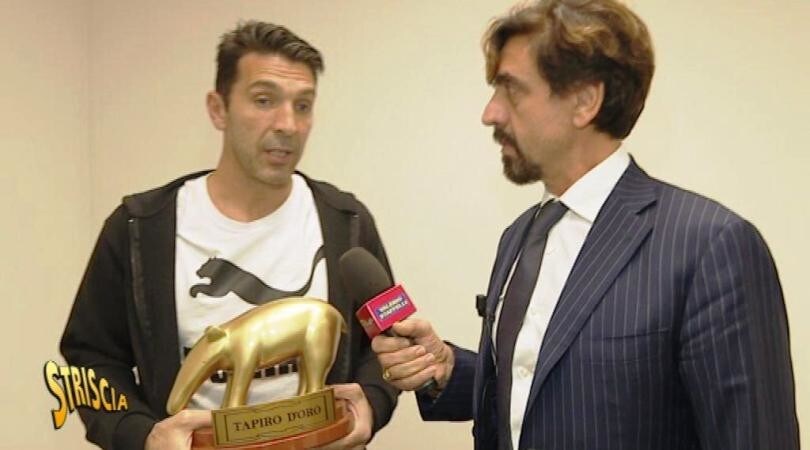 A Buffon il Tapiro d'oro: la sua immagine usata per vendere bitcoin