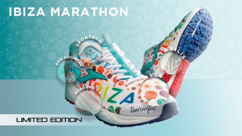 La Ibiza Marathon 2020 ha una scarpa Joma limited edition