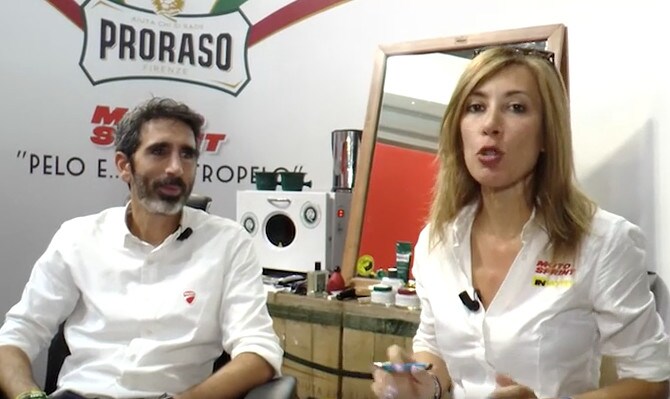 Pelo e... contropelo: Francesco Milicia (Ducati) - Video