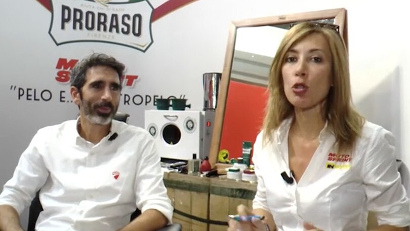Pelo e... contropelo: Francesco Milicia (Ducati) - Video