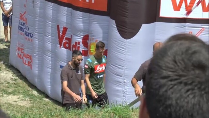 Napoli, Milik salta la Nazionale