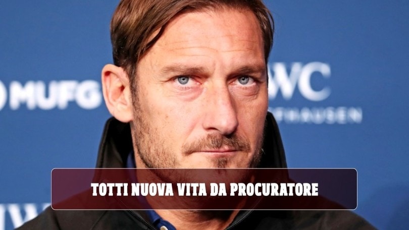 Totti, nuova vita da procuratore: collaborazione con un'agenzia inglese