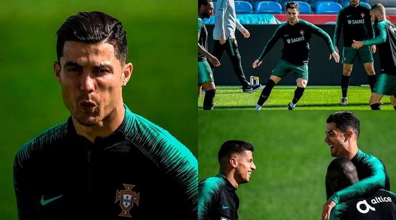 Ronaldo si allena col Portogallo: è pronto per la Lituania