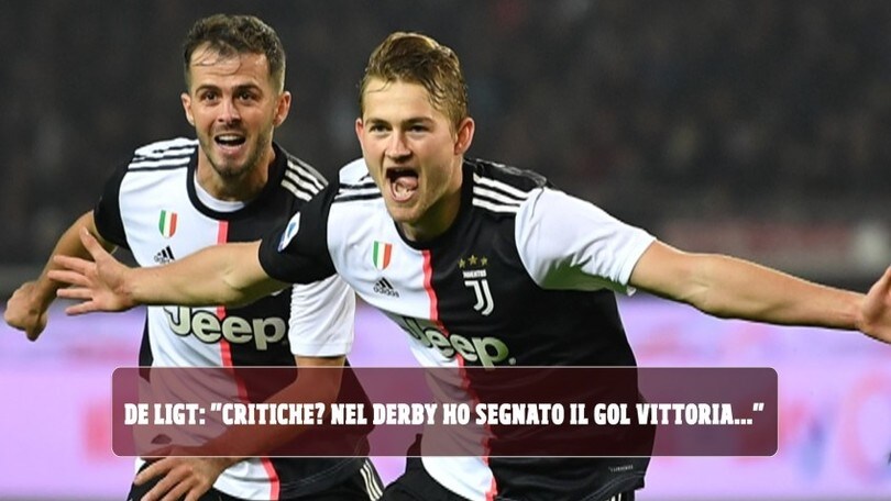 Juve, De Ligt si difende: "Critiche? Nel derby ho segnato il gol vittoria…"