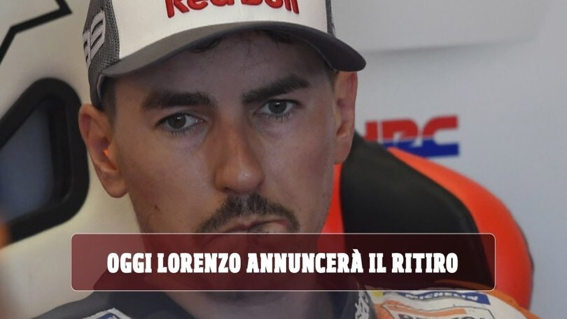 MotoGP, oggi Lorenzo annuncerà il ritiro