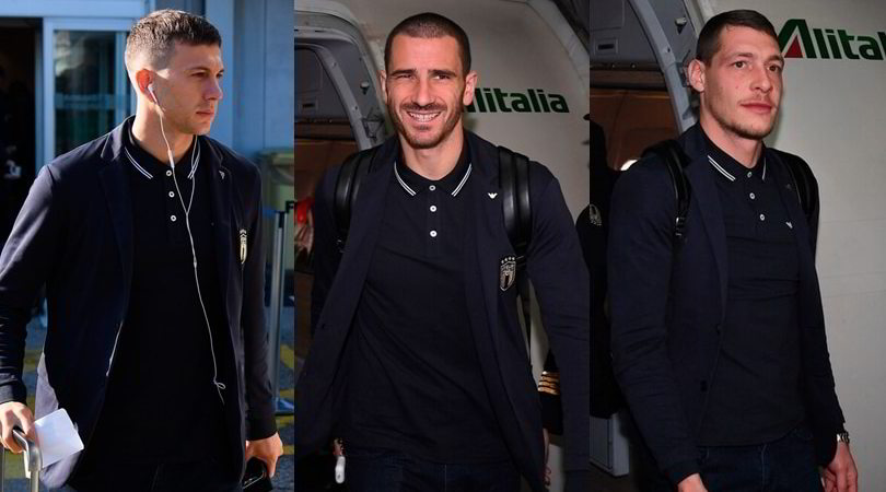 Da Bernardeschi a Bonucci e Belotti: l'arrivo della Nazionale in Bosnia