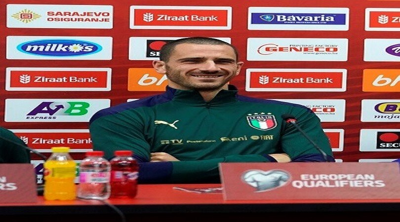 Italia, Bonucci: "Cristiano Ronaldo? Il suo obiettivo è vincere tutto con la Juve"