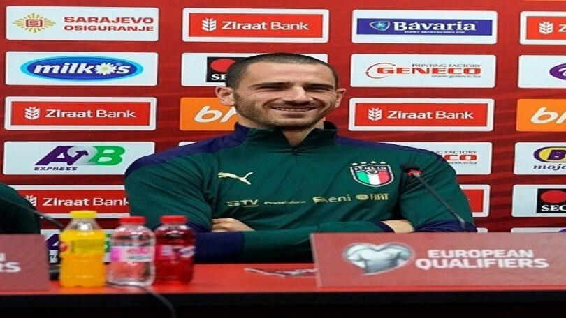 Italia, Bonucci: "Cristiano Ronaldo? Il suo obiettivo è vincere tutto con la Juve"