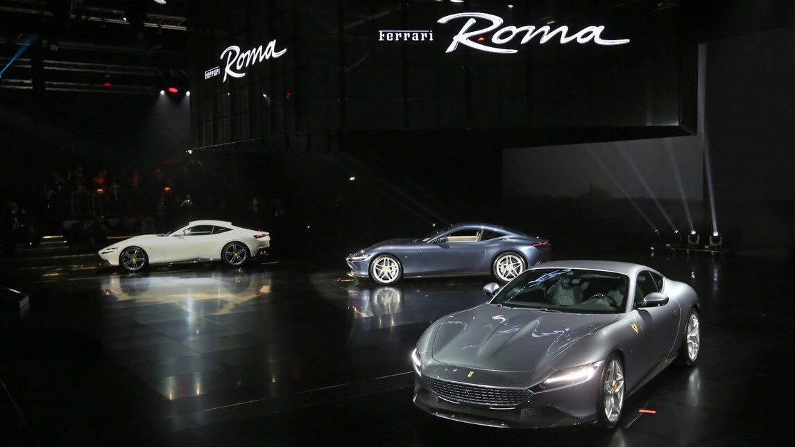 Ferrari Roma vista da "papà" Manzoni