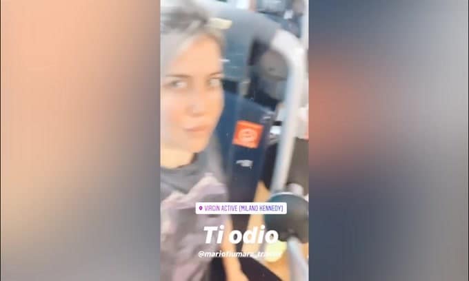 Wanda Nara sexy per la palestra!