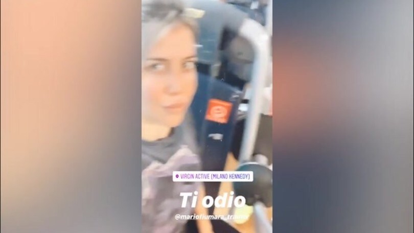 Wanda Nara sexy per la palestra!