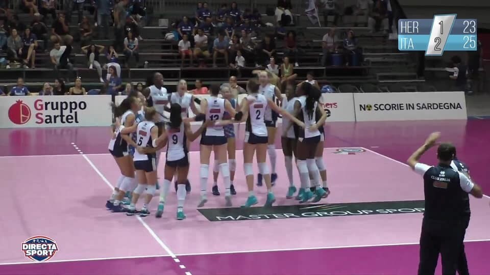 Il Club Italia vince l'anticipo con Montale