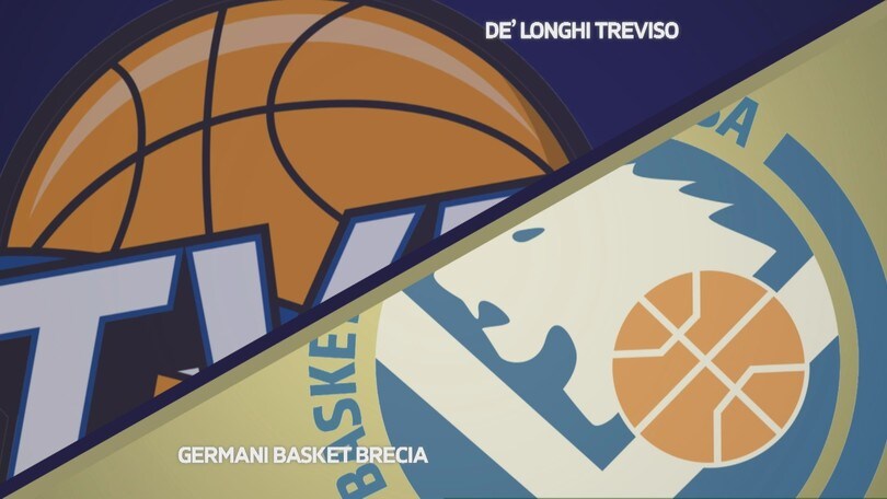 De'Longhi Treviso - Germani Basket Brescia 72-68