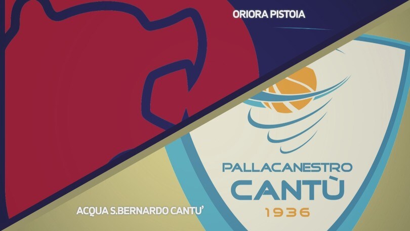 Oriora Pistoia - Acqua S.Bernardo Cantù 77-69