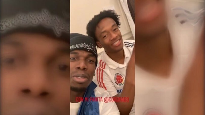 Su Instagram Pogba e Cuadrado insieme e i tifosi sognano...
