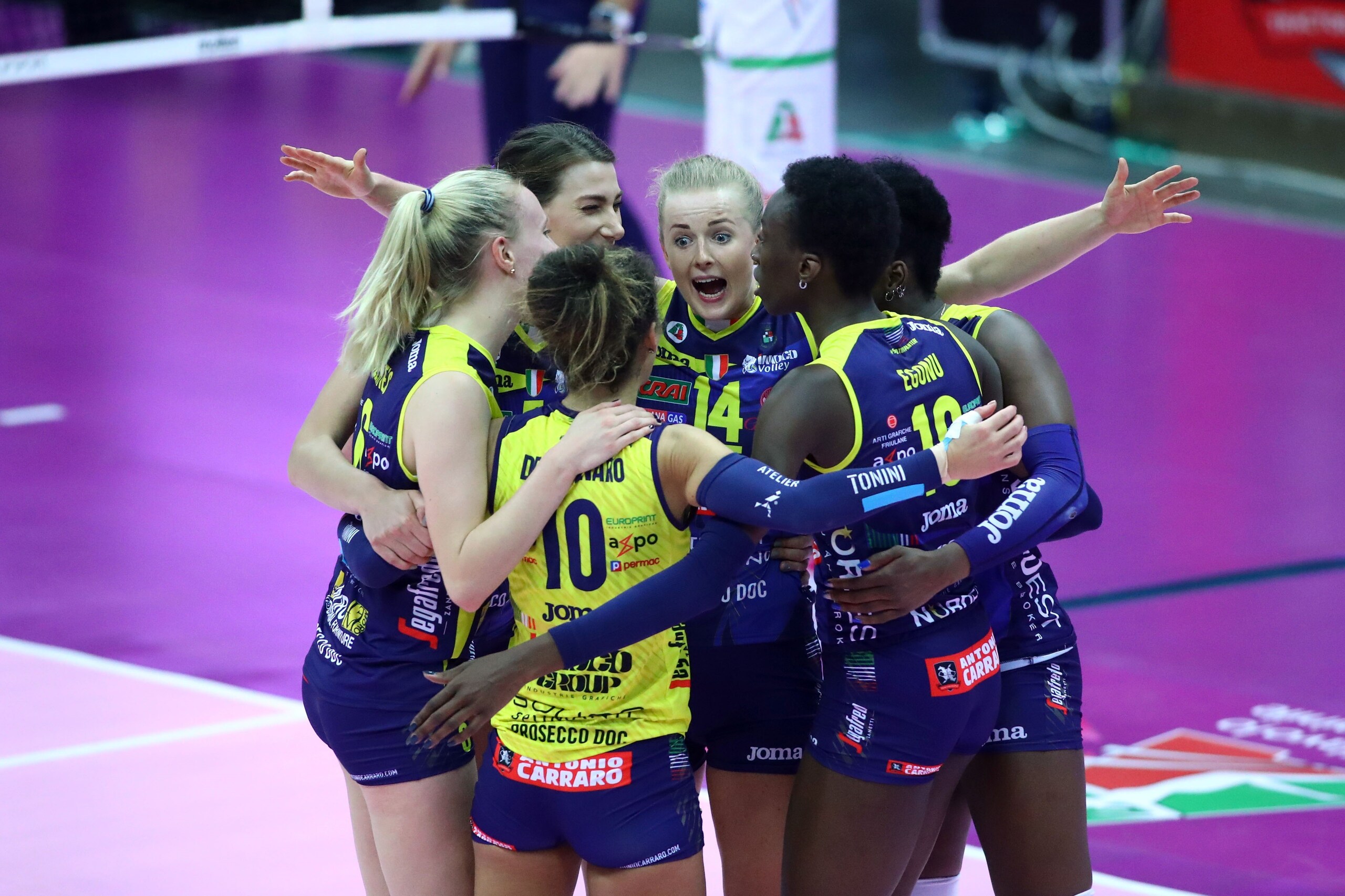 Champions Femminile: domani inizia l'avventura di Conegliano